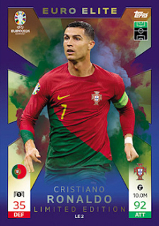 Cristiano Ronaldo Portugal Topps Match Attax EURO 2024 Euro Elite Limited Edition #LE2